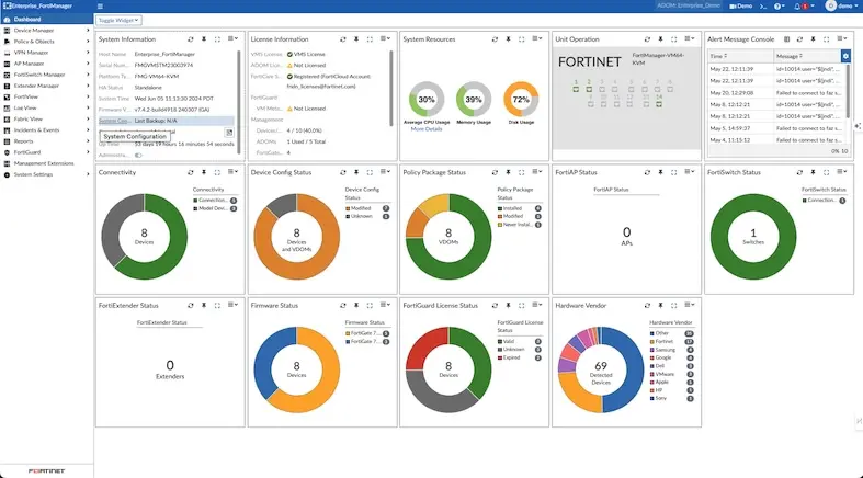 Fortinet_Manager